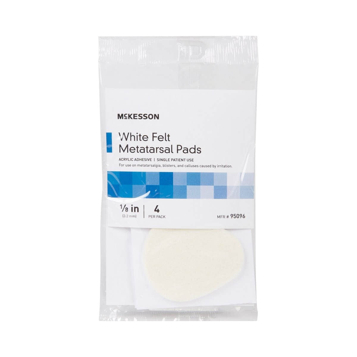 Mckesson Pedi Pads Metatarsal Cushion - 1066432_PK - 1