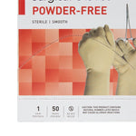McKesson Perry Performance Plus Latex Standard Cuff Length Surgical Glove, Cream - 1044703_BX - 10