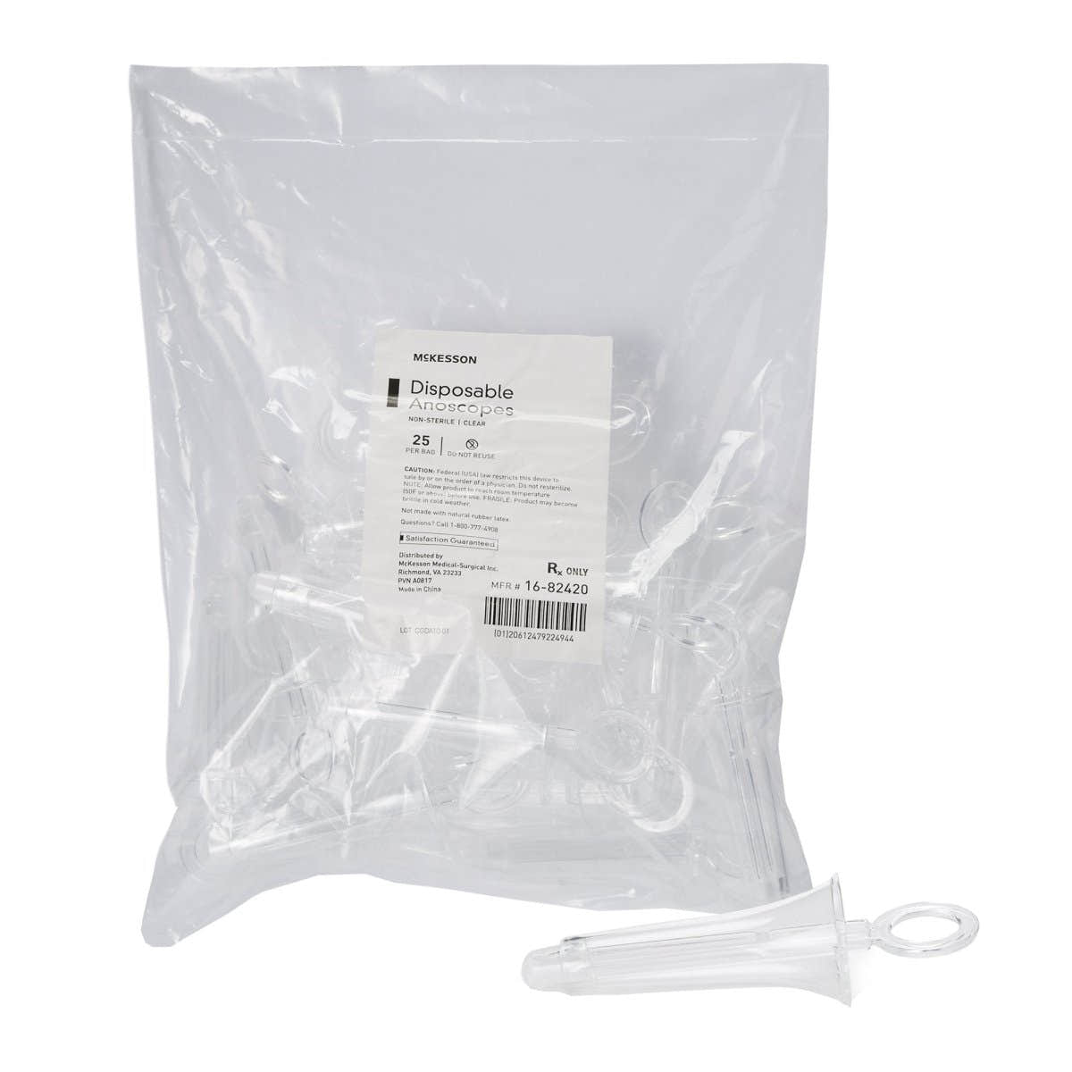 Mckesson Plastic Anoscope - 1086874_BG - 1