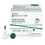 Mckesson Prevent HP Push Button Safety Lancet - 1217984_BX - 1