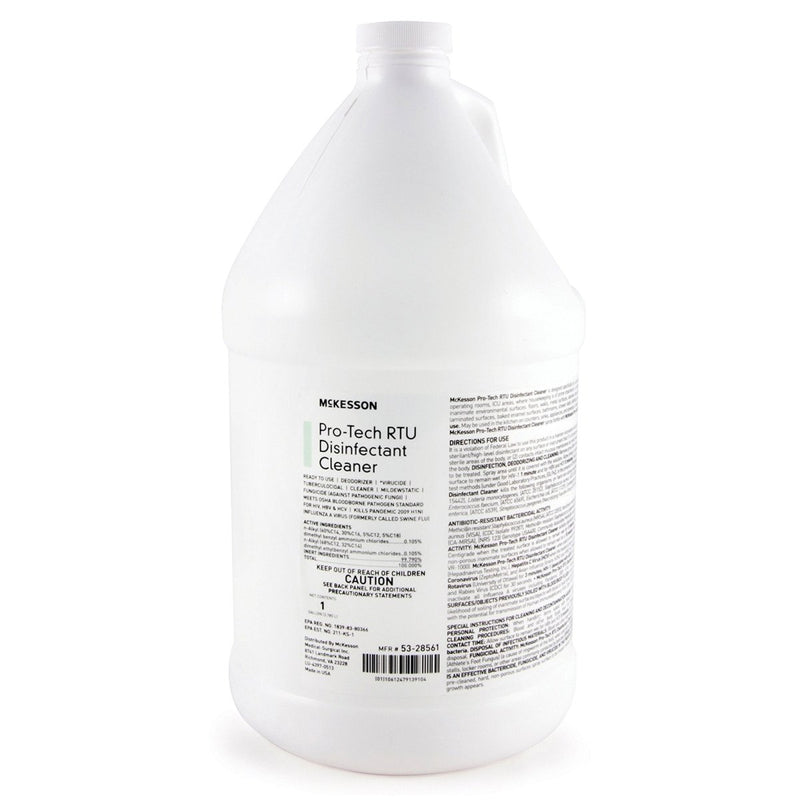 McKesson Pro-Tech Surface Disinfectant Cleaner Alcohol-Based Liquid, Non-Sterile, Citrus Scent - 484483_EA - 17