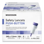 Mckesson Push Button Safety Lancet - 1217991_BX - 3