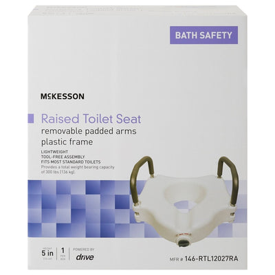 McKesson Raised Toilet Seat - 1065229_EA - 4