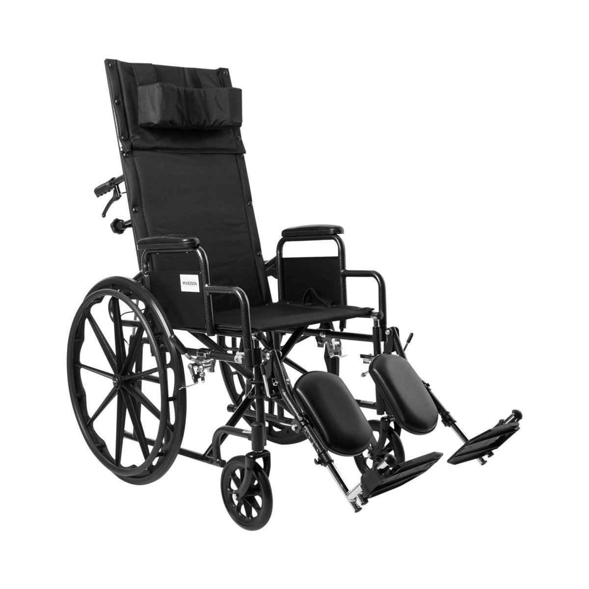 McKesson Reclining Wheelchair, 18-Inch Seat Width - 1065290_EA - 1