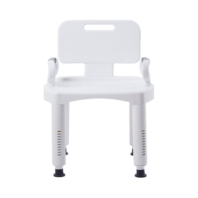 McKesson Removable Arm Rail Plastic Removable Back Bath Bench, 20½ Inch Width - 1065204_EA - 10