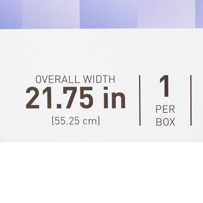 McKesson Removable Arm Rail Plastic Removable Back Bath Bench, 20½ Inch Width - 1065204_EA - 12