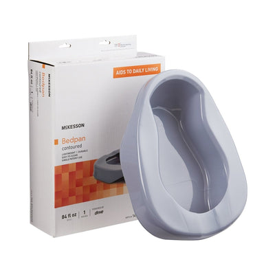Mckesson Reusable Contoured Bedpan - 1103357_CS - 1