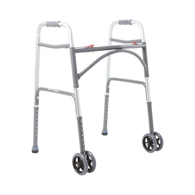 McKesson Steel Bariatric Folding Walker, 32 – 39 Inch Height - 1065261_CS - 1