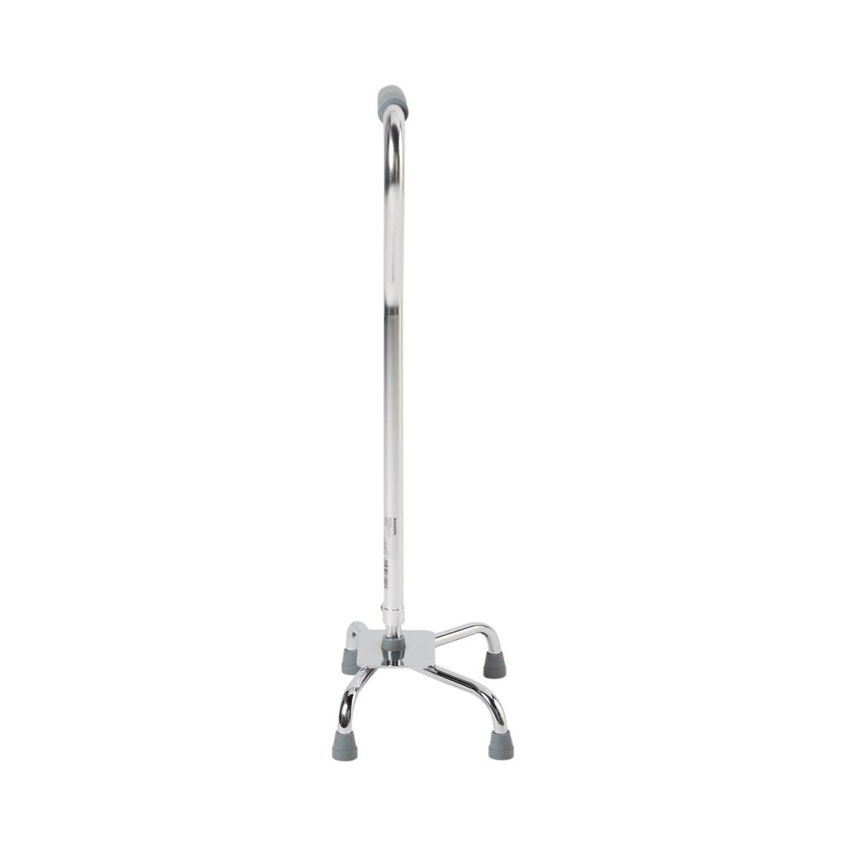 McKesson Steel Chrome Offset Quad Cane, 29 – 37½ Inch - 1065218_EA - 1
