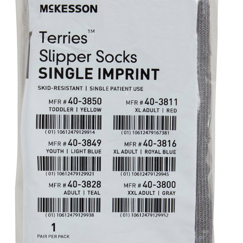 McKesson Terries Adult Slipper Socks - 504733_PR - 16