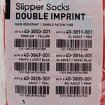 McKesson Terries Adult Slipper Socks Skid-Resistant Tread Sole and Top - 553042_PR - 56