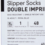 McKesson Terries Adult Slipper Socks Skid-Resistant Tread Sole and Top - 558995_PR - 76