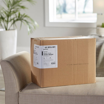 McKesson Terries Adult Slipper Socks Skid-Resistant Tread Sole and Top - 558995_PR - 78