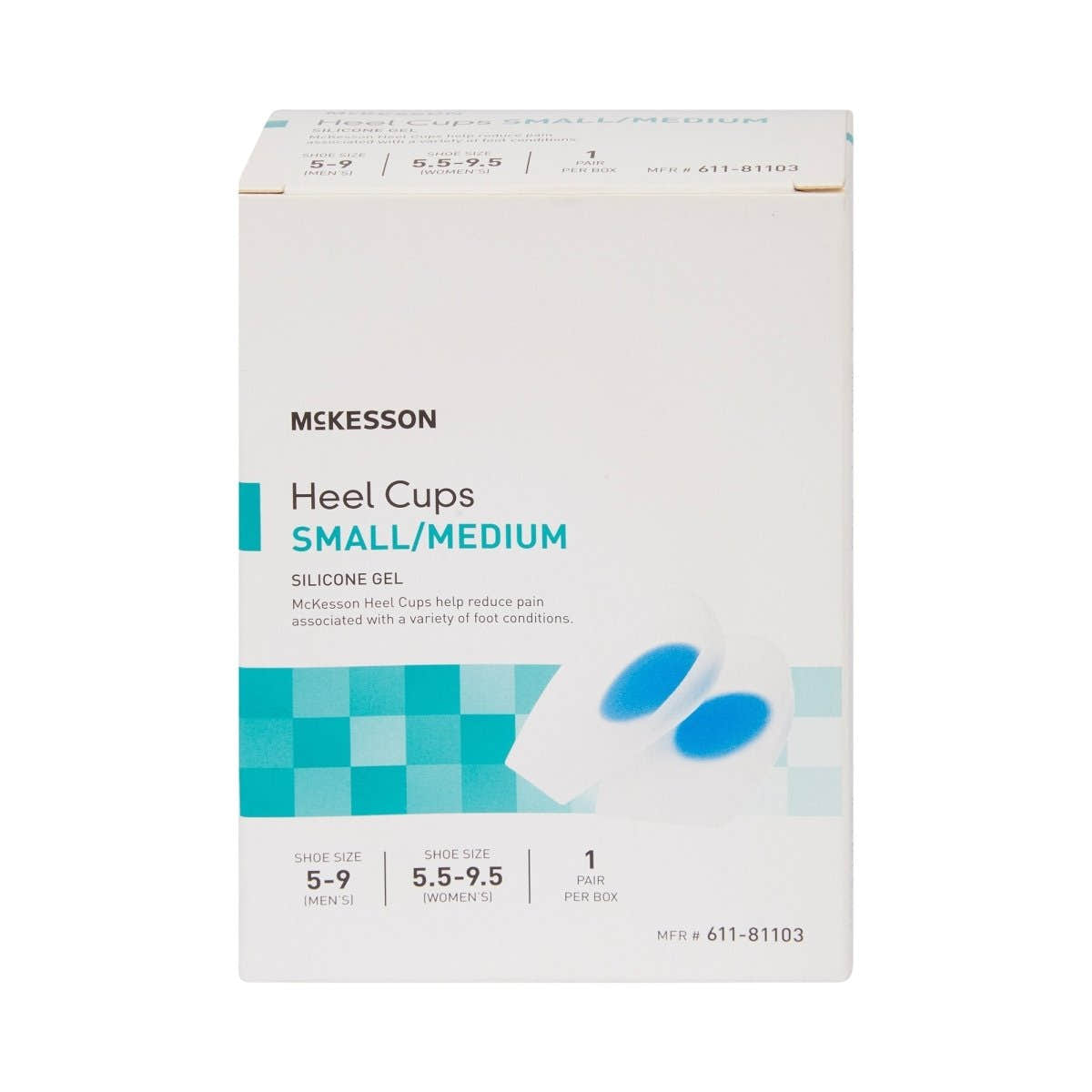 McKesson U-Shaped Heel Cup - 1132300_PR - 1