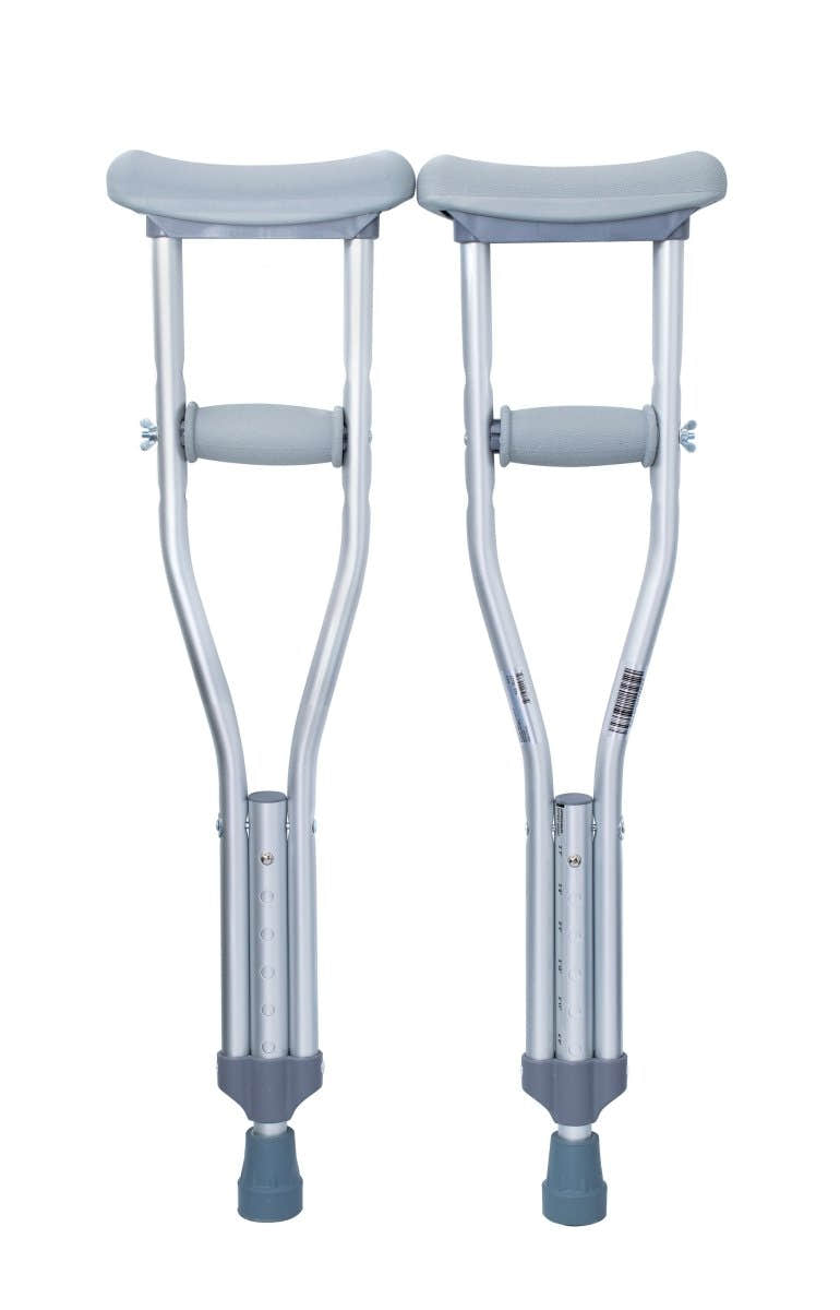 McKesson Underarm Crutches, 26 – 34 Inch Height - 1093022_PR - 1