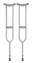 McKesson Underarm Crutches, 5 ft. 2 in. - 5 ft. 10 in. - 1076181_PR - 1