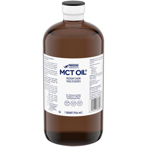 MCT Oil Unflavored Oral Supplement, 32 oz. Bottle - 331681_EA - 1