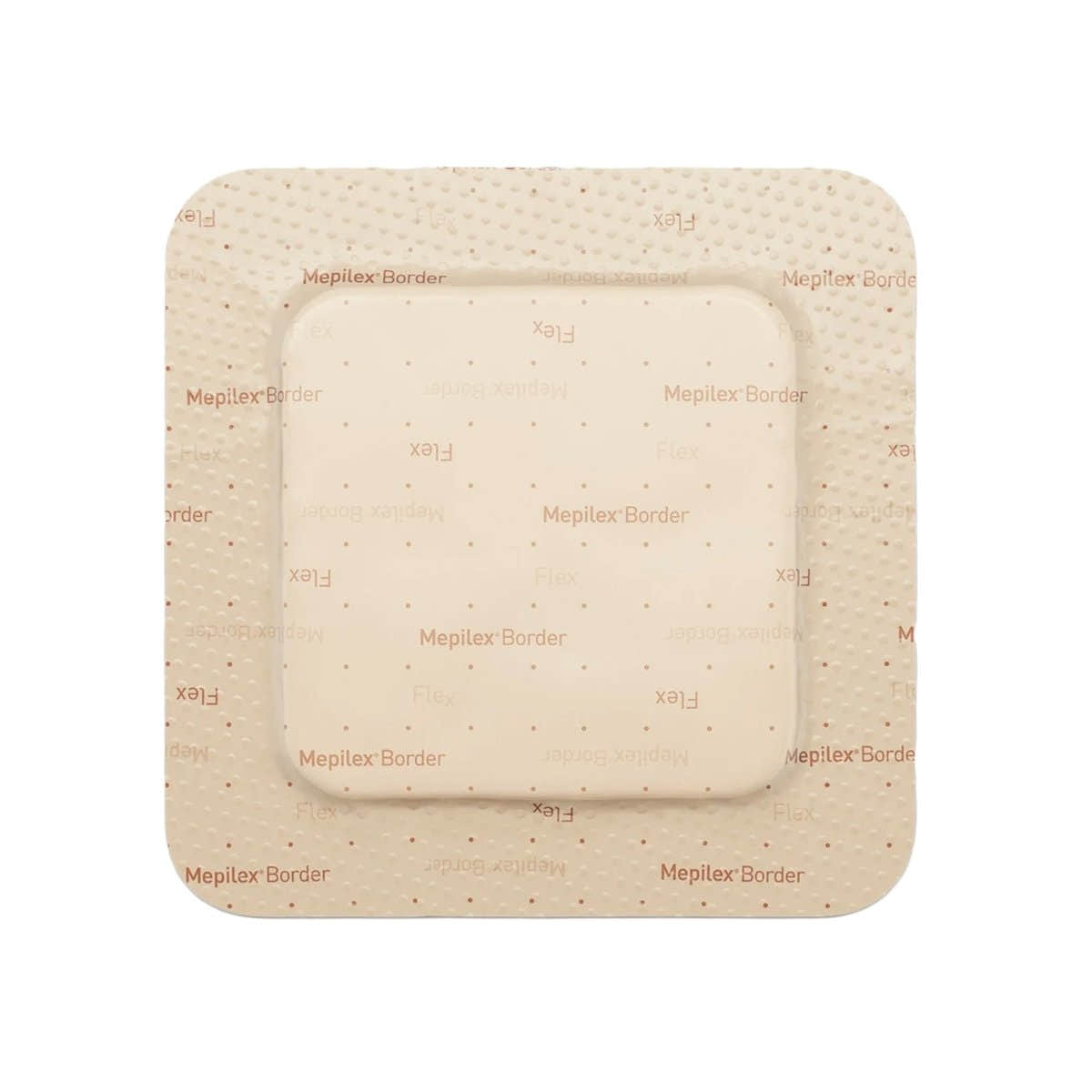 Mepilex Border Flex Adhesive with Border Foam Dressing, 4 x 4 Inch - 1114380_BX - 1