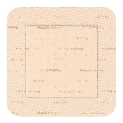 Mepilex Border Flex Lite Silicone Foam Dressing, 6 x 6 Inch - 1195998_BX - 1