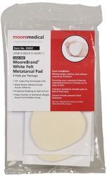 Metatarsal Cushion McKesson Pedi-Pads Size 106-L Adhesive - 1111086_CS - 1