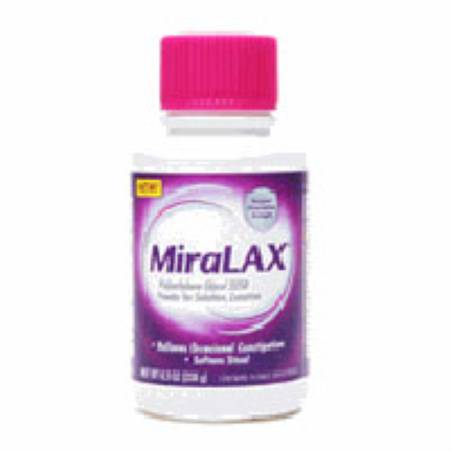 Miralax Polyethylene Glycol 3350 Laxative - 587024_EA - 1