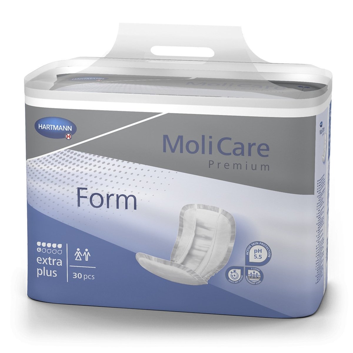 MoliCare Premium Form Extra Plus Bladder Control Pad - 860156_BG - 1