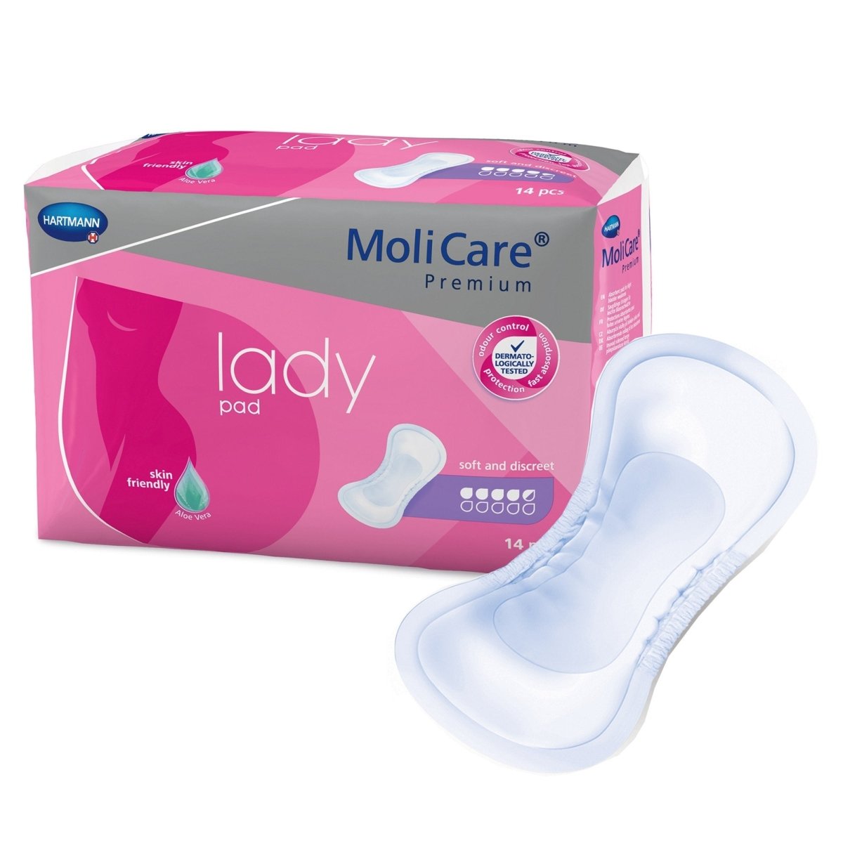 MoliCare Premium Lady 2 Drop Bladder Control Pad - 1127660_BG - 1
