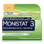 Monistat 3 Day Treatment Vaginal Antifungal Prefilled Cream Applicators - 943554_BX - 1