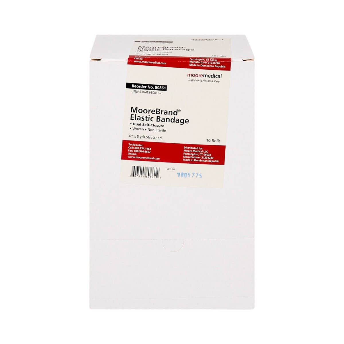 Moorebrand Double Hook And Loop Closure Elastic Bandage - 1089490_BX - 1