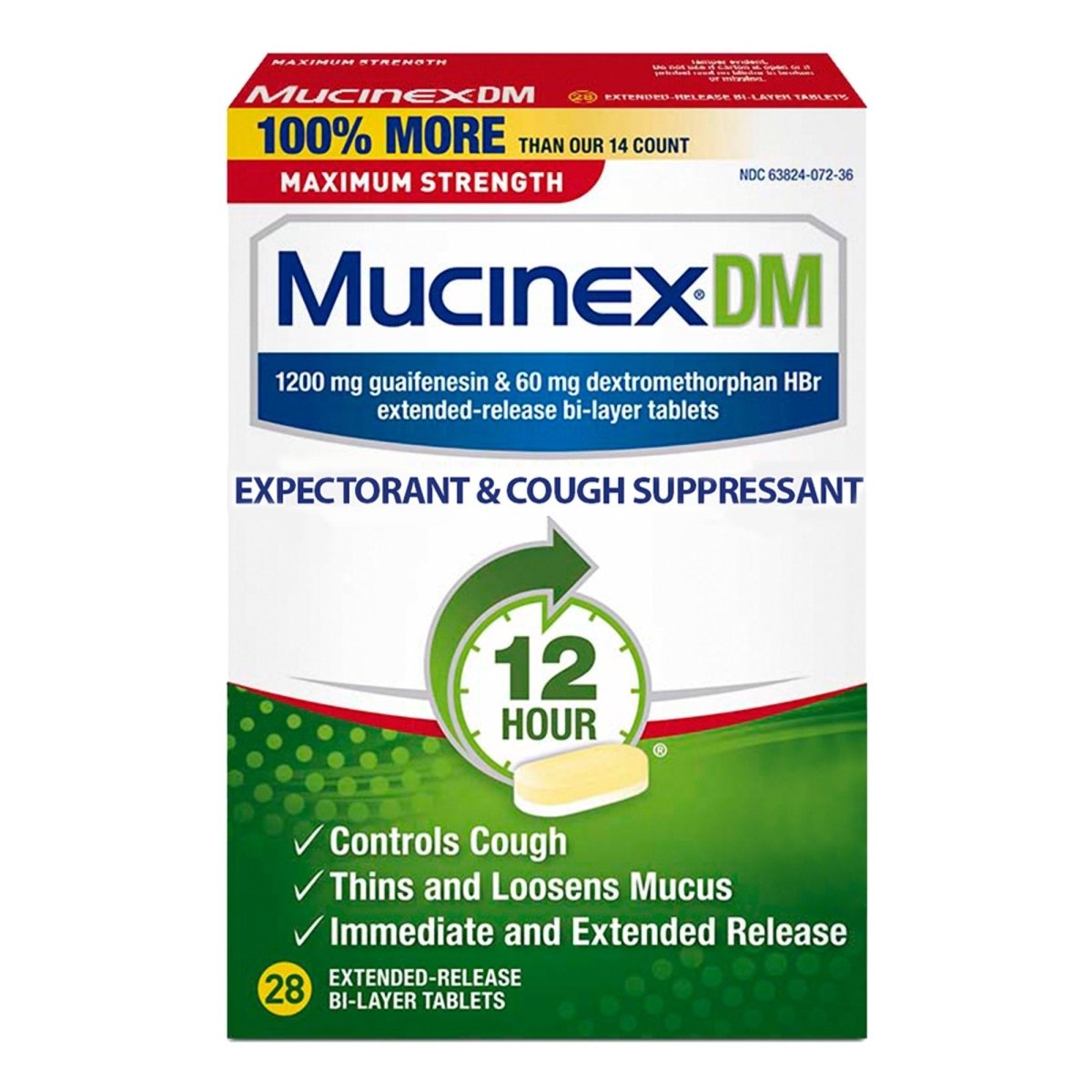 Mucinex Dm Cold And Cough Relief - 1101457_BX - 1