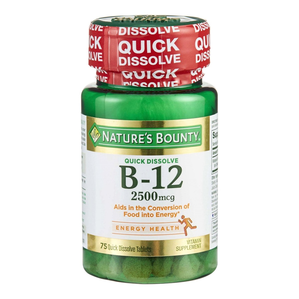 Nature's Bounty B 12 Vitamin Supplement - 1077655_BT - 1