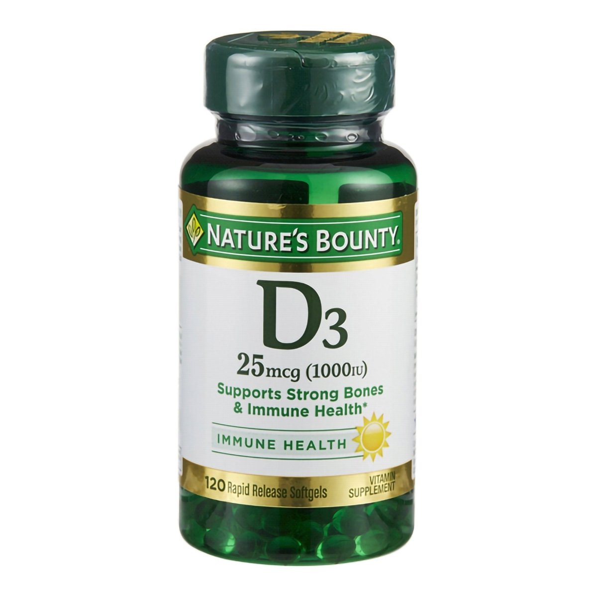 Nature's Bounty Vitamin D 3 Supplement - 852699_BT - 1