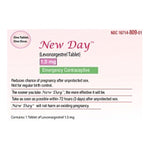 New Day Levonorgestrel Birth Control Pill - 1114675_BT - 1