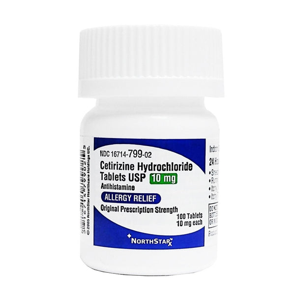 Northstar Rx Cetirizine Antihistamine - 1116433_BT - 1