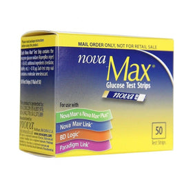 Nova Max Glucose Test Strips - 816412_BX - 1