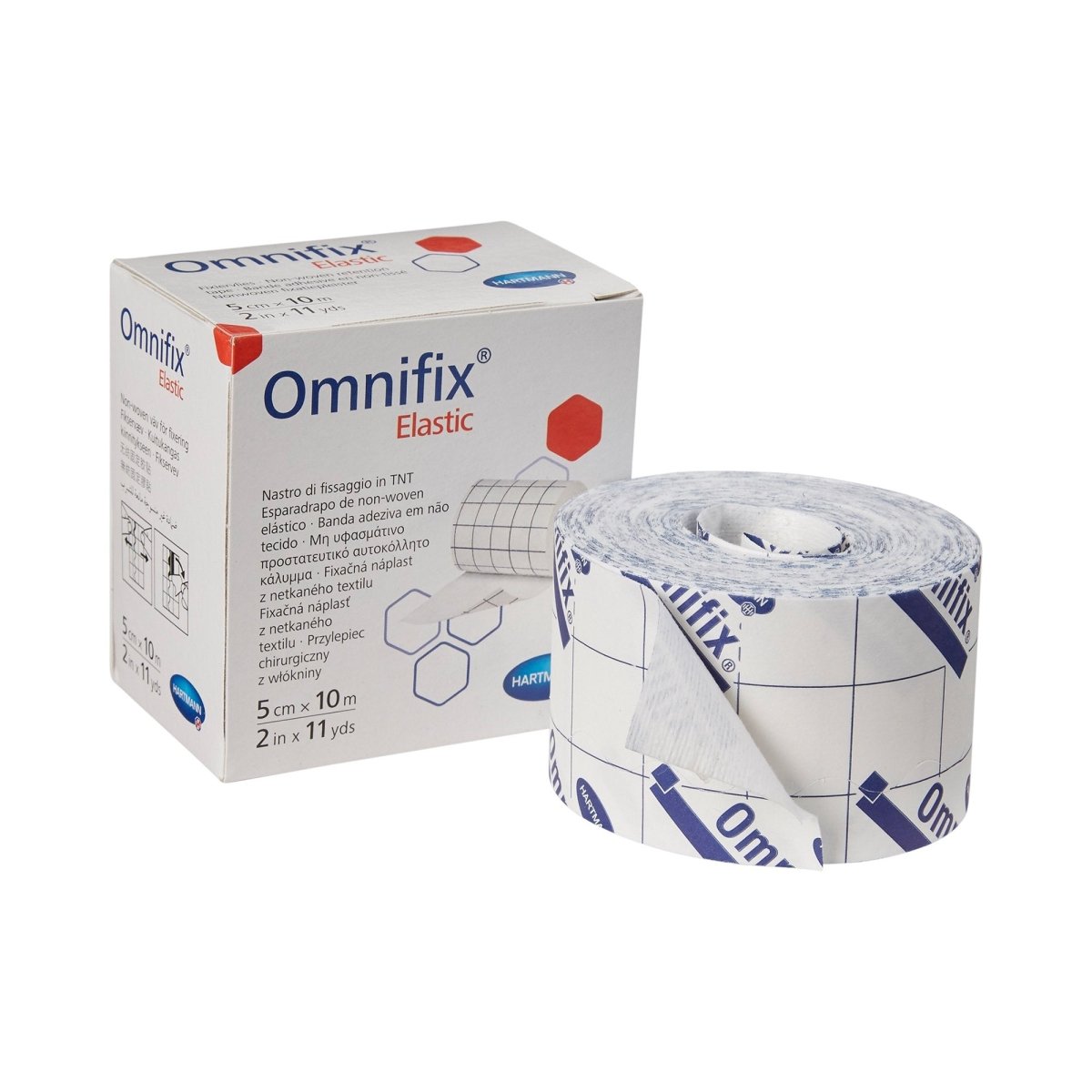 Omnifix Elastic Nonwoven Dressing Retention Tape - 1129500_CS - 1