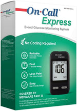 On Call Express Blood Glucose Meter Kit - 1147017_EA - 1