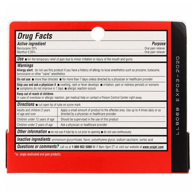 Orajel Oral Pain Relief - 479537_EA - 2
