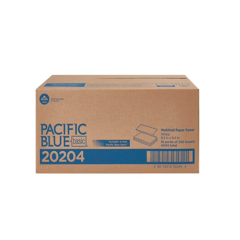 Pacific Blue Basic Multi-Fold Paper Towel, 250 per Pack - 362604_PK - 19