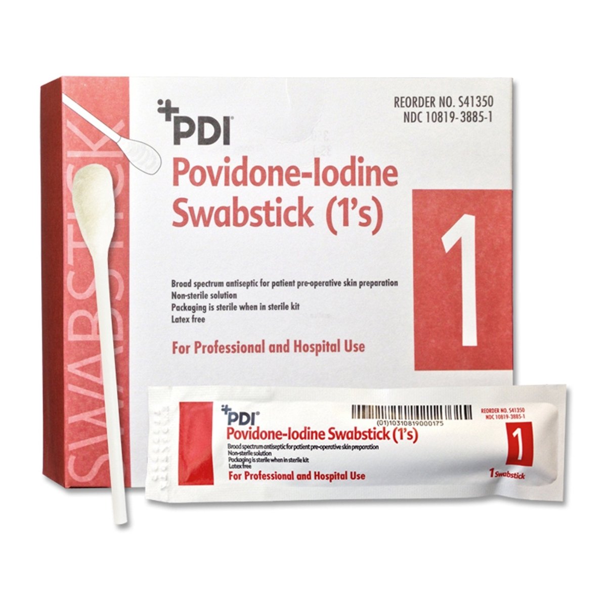 PDI PVP Iodine Prep Swabsticks - 188681_BX - 1