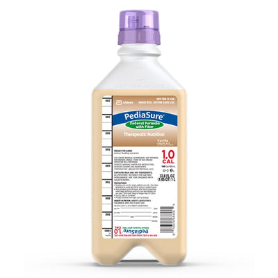 PediaSure 1.0 Cal with Fiber Ready to Hang Pediatric Tube Feeding Formula - 1141850_CS - 1