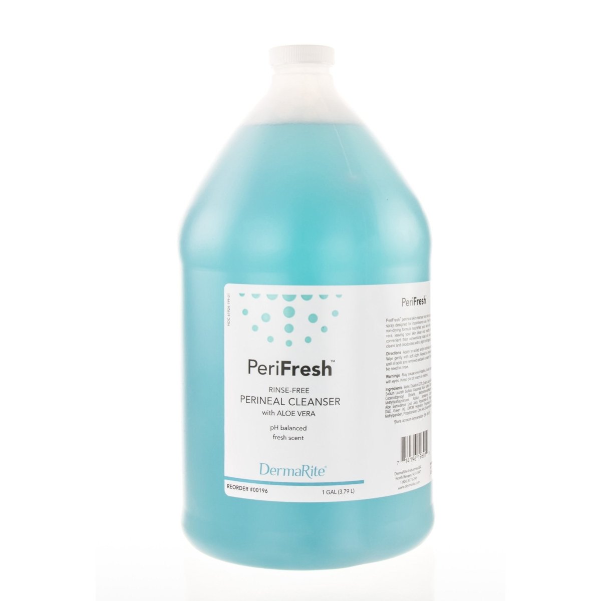 PeriFresh Aloe Fruit Scent No-Rinse Perineal Wash, 1 gallon Jug - 584128_GL - 1