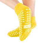 Pillow Paws Yellow Risk Alert Terries Slipper Socks - 700488_CS - 2