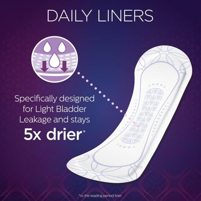 Poise Microliners Lightest Bladder Control Pads - 1090339_CS - 3