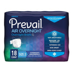 Prevail AIR Overnight Briefs, Heavy Absorbency, Unisex Adult, Disposable -Unisex - 1126351_BG - 2