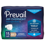 Prevail AIR Overnight Briefs, Heavy Absorbency, Unisex Adult, Disposable -Unisex - 1126352_BG - 3