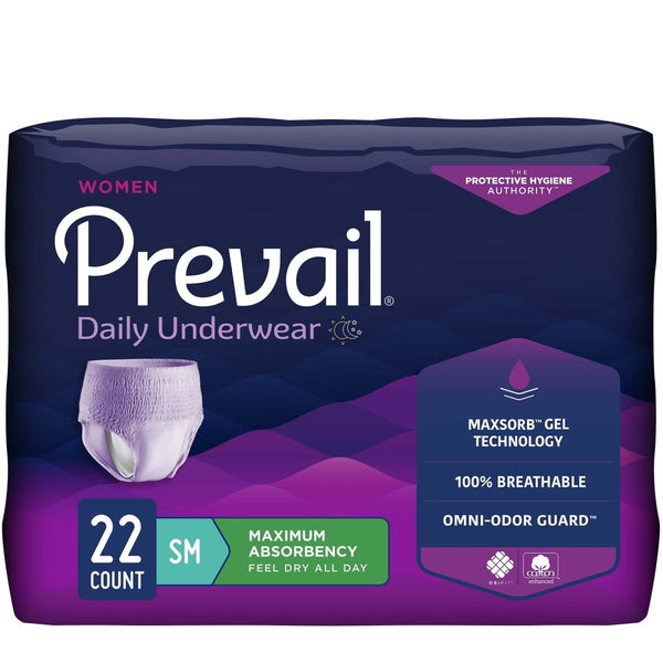 Prevail Daily Underwear Maximum Absorbent Underwear -Female - 1178181_BG - 1