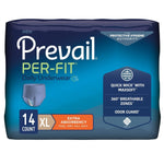 Prevail Per-Fit Men Adult Moderate Absorbent Underwear, White -Male - 881921_BG - 3