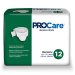 ProCare Unisex Adult Incontinence Brief, Heavy Absorbency, White -Unisex - 832021_BG - 1