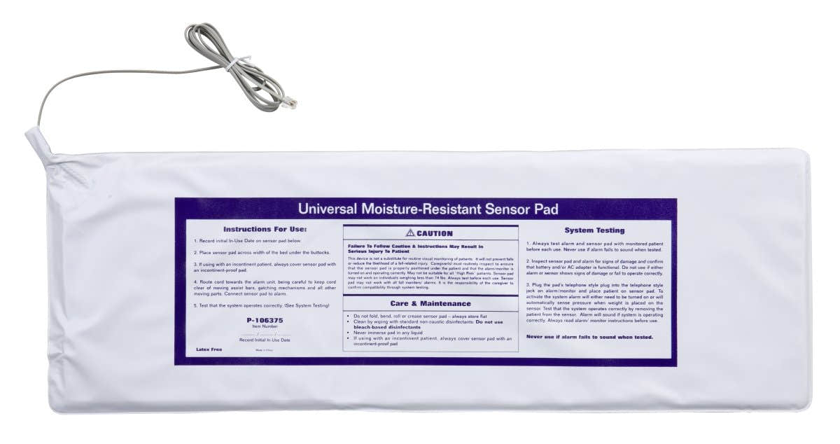 Protech Moisture Resistant Bed Sensor Pad - 871283_EA - 1
